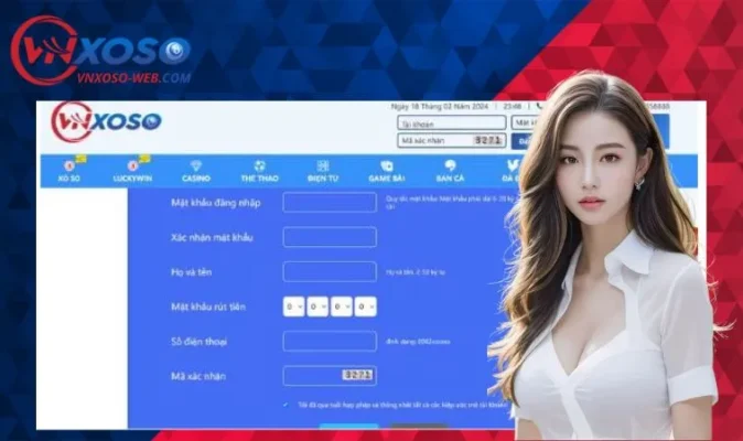 Cách đăng ký VNXOSO đơn giản trên phiên bản web