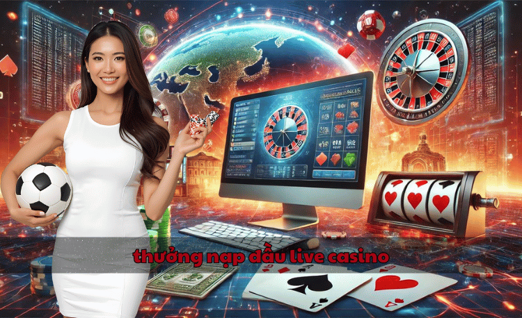 Top 5 nhà cái thưởng nạp đầu live casino hấp dẫn nhất 1 thưởng nạp đầu live casino